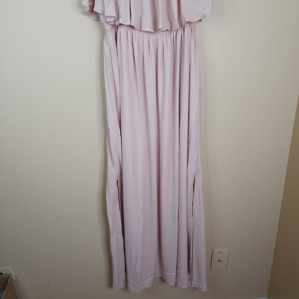 Show Me Your Mumu Hacienda Maxi Dress in Dusty Blush Women's Size 2X - Picture 3 of 10